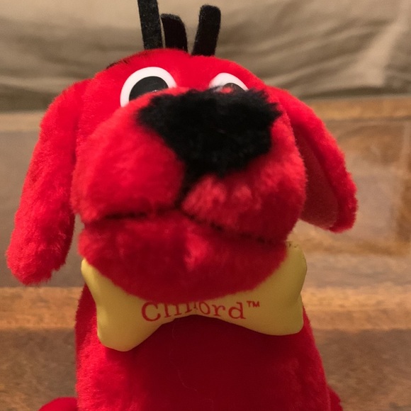 Clifford The Big Red Dog Plush Thebigreddog Nanco Scholastic 2001 Collectible - Picture 5 of 7